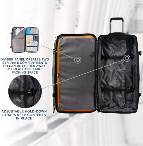 Vista 18 de Travelpro Tpro Bold 2.0 - Bolsa de lona con ruedas (30 pulgadas)