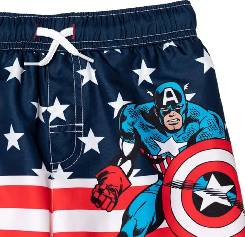 Vista 7 de Marvel Avengers Hulk Spider-Man - Conjunto de traje de baño para niños y niños grandes