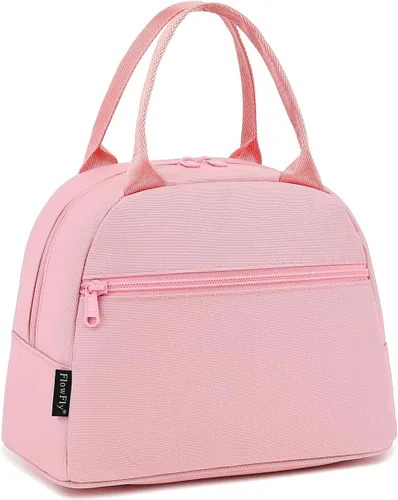 Vista 17 de Bolsa de almuerzo aislada FlowFly - Bolsa de asas organizadora para mujeres/hombres, Alpaca