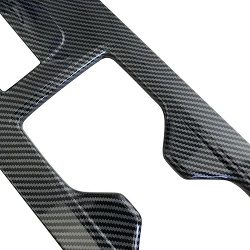 Vista 8 de ruihe Patrón de fibra de carbono para palanca de cambios de coche, panel de consola, cubierta de marco compatible con Honda Accord 2013 2014 2015
