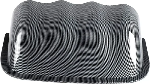Vista 7 de Soporte universal para tablero de instrumentos de calibre de 2.047 in, cubierta de fibra de carbono para medidores de 2 pulgadas, capacidad