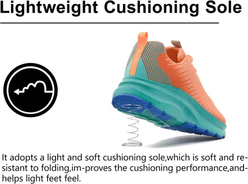 Vista 5 de JACKSHIBO Zapatos de punta ancha para hombres y mujeres Zapatos deportivos de ancho extra ancho Zapatos de nube para correr en carretera Tenis