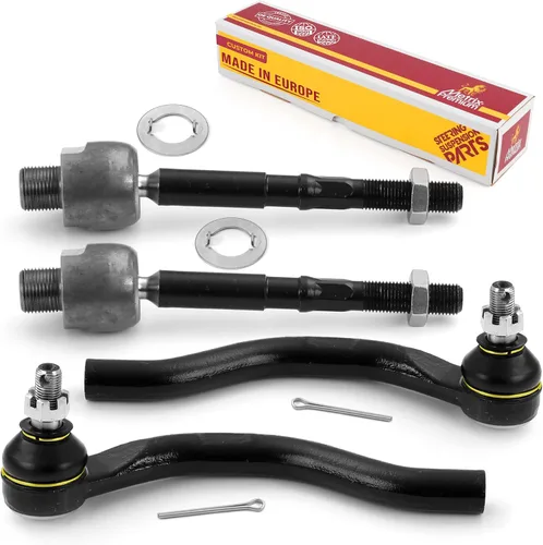 Vista 224 de Metrix Premium Chassis Parts - Kit de 4 piezas de extremos de barra de acoplamiento frontal exterior e interior compatible con Nissan Pathfinder