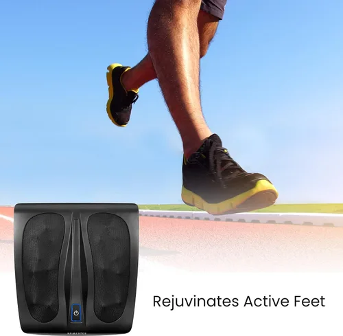 Vista 4 de HoMedics, Masajeador de pies Shiatsu de triple acción con calor Cabezales giratorios de amasamiento profundo y calor calmante Diseño grande