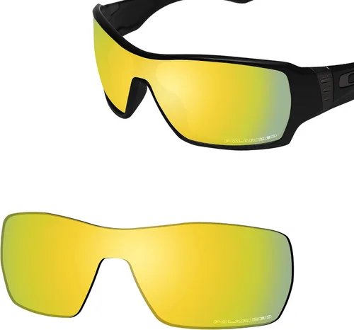 Vista 2 de SAUCER Premium Replacement Lenses for Oakley Offshoot OO9190 UV400 Protection, Anti-Scratch, Precise Fit & Enhanced Clarity polarizado oro de 24