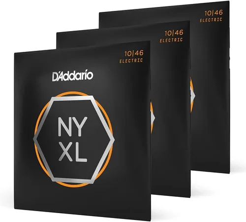 Vista 31 de D'Addario cuerdas para guitarra eléctrica, NYXL niqueladas, NYXL1152, calibre medio/pesado superior 11-52, juego de 6 cuerdas, paquete de 1