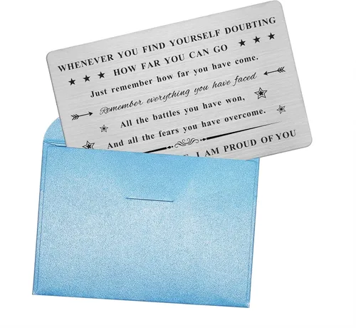 Vista 6 de Sobriety - Tarjeta de regalo para mujeres y hombres, regalo sobrio Recuerdo de regalo de recuperación AA de orgullo regalos de Navidad