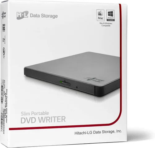Vista 5 de LG GP57ES40 External Ultra Portable Slim DVD-RW Negro, Plata Portátil