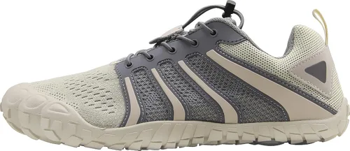 Vista 2 de Oranginer - Tenis minimalistas para hombre, de estilo descalzo, con puntera amplia, para entrenamiento funcional