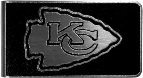 Vista 7 de Siskiyou NFL Unisex Black and Steel Money Clip