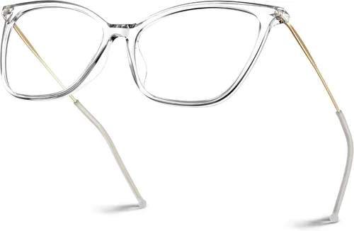 Vista 10 de VISOONE UltraLight Anti-Slip Cat Eye Blue Light Blocking Glasses Calina