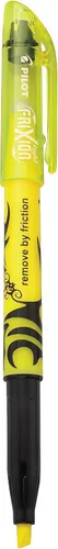 Vista 3 de Pilot FriXion Light 46522 paquete de 2 rotuladores fluorescentes borrables color rosa con punta chisel, Amarillo