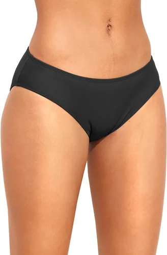 Vista 3 de Tempt Me Parte inferior de bikini con tiras para mujer, cobertura completa, parte inferior de traje de baño, parte inferior de bikini Negro-2