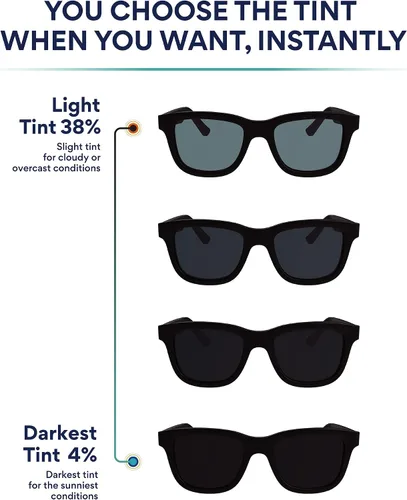 Vista 2 de Ampere Dusk App with Adjustable Smart Sunglasses