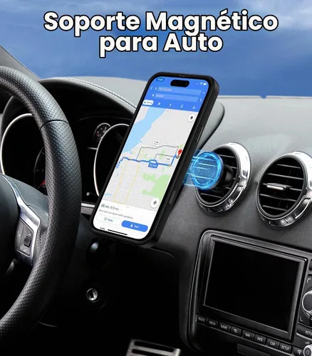 Vista 6 de Shields Up Funda para iPhone 16 Pro Max con Soporte, Funda Transparente para Teléfono con Soporte de Doble Anillo [Ajustable y Plegable] Cubierta
