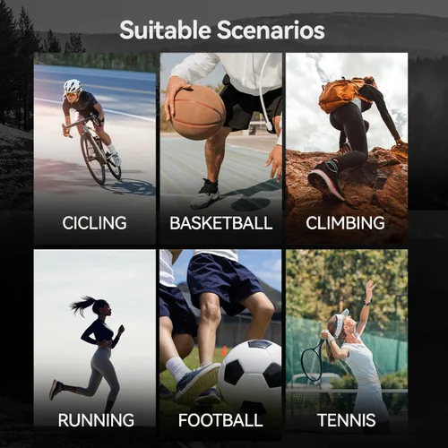 Vista 7 de Lentes de ciclismo fotocromáticos, UV400 TR90, marco para equitación, correr, béisbol, pesca, conducción para hombres y mujeres