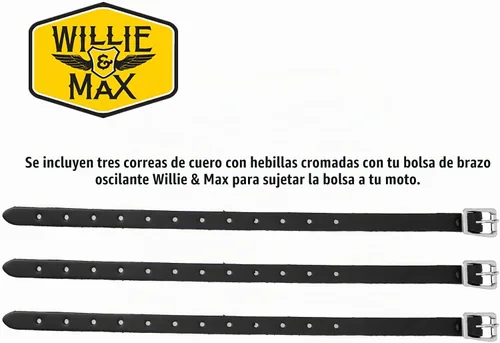 Vista 9 de Bolsa de cuero sintético Willie & Mac, talla única