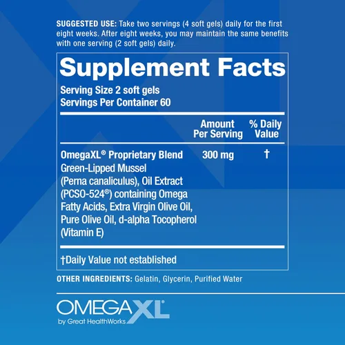 Vista 7 de OmegaXL Paquete de apoyo inmunológico – (2) 60 unidades + TurmericXL + VitaminXL D3 – para apoyar una salud inmune óptima (paquete de 4)