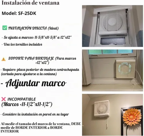 Vista 5 de Ventilador de escape Recorte de 11.6 pulgadas