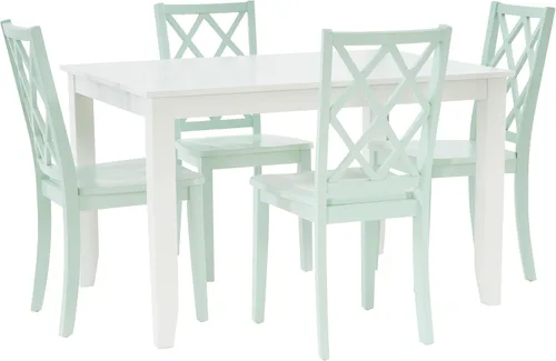 Vista 30 de Powell Silla auxiliar de comedor Conolly Blue Graphite