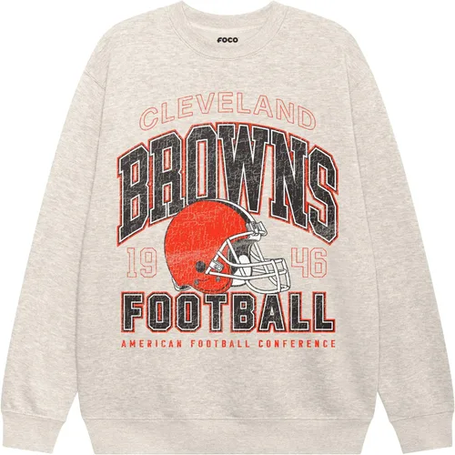 Vista 34 de FOCO Sudadera unisex de cuello redondo con logotipo de equipo universitario de la NFL