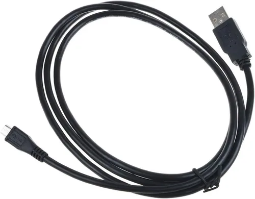 Vista 4 de Cable de alimentación micro USB, cable de carga compatible con Pokanic C6 altavoz potable de ducha