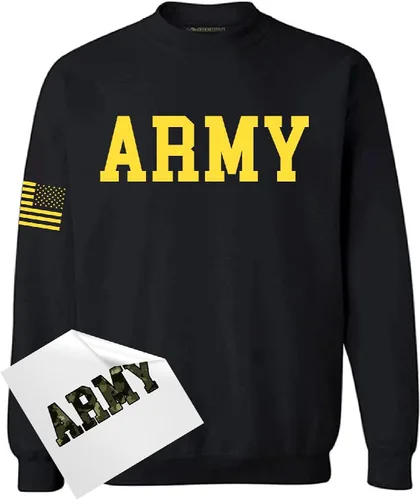 Vista 7 de Awkward Styles Sudadera militar de entrenamiento físico + calcomanía de regalo
