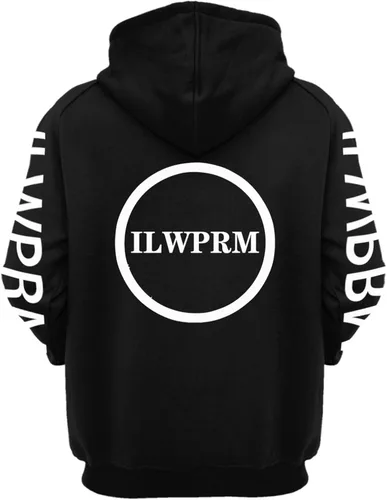 Vista 2 de ILWPRM Sudadera con capucha de anime con estampado 3D para hombre, sudadera con capucha para cosplay callejero