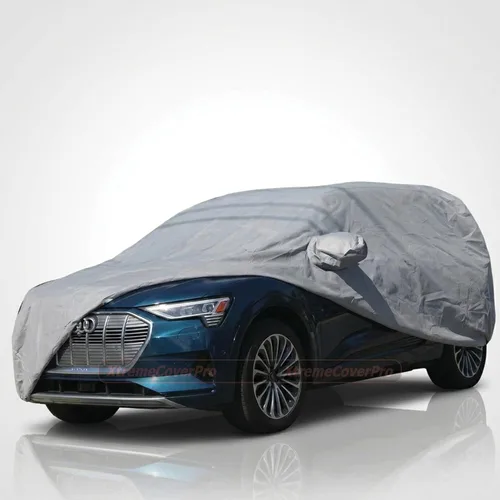 Vista 10 de Funda de coche compatible con Audi E-TRON/E-TRON SPORTBACK XTREMECOVERPRO Diamond Series 2019, 2020, 2021, 2022, 2023, color negro