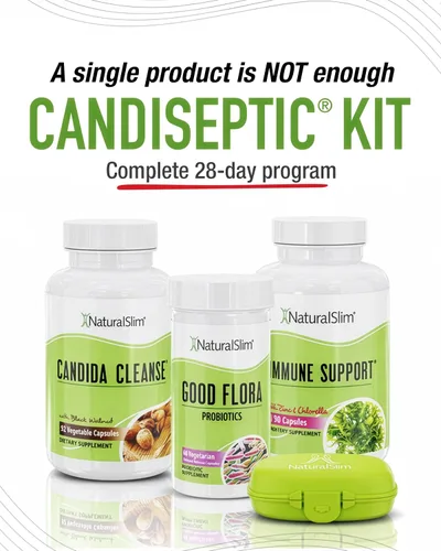 Vista 3 de relaxslim Candida Albicans Tratamiento, formulado por el metabolismo galardonado y pérdida de peso specialist- Full Detox y limpiar de hongos ayuda