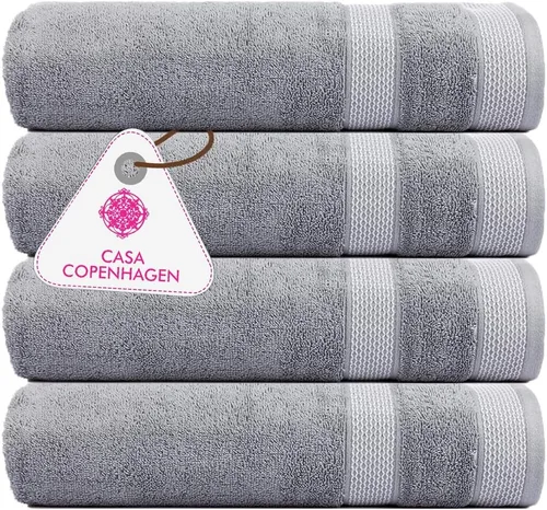 Vista 26 de CASA COPENHAGEN Toallas clásicas para trapeador de bar, paquete de 12, 15 x 19 pulgadas, 100% algodón, altamente absorbentes y duraderas, toallas