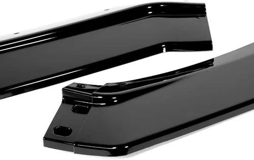 Vista 4 de Kit de 3 bordes de parachoques delantero compatibles con Chevy Corvette C8 2020-2025, alerón de protección con moldura divisora estilo 5VM, difusor