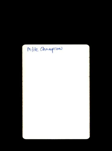 Vista 2 de Mike Champion Signed Original 1970`s 4x5 Snaphot Photo San Diego Padres At Cubs Wrigley