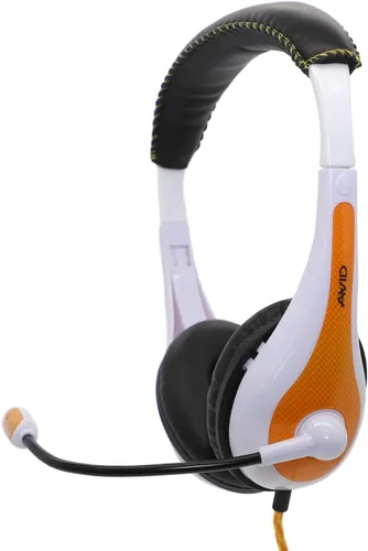 Vista 12 de Avid Productos Auriculares AE-36 en verde con micrófono de pluma ajustable para escuela, aula, educación, pruebas y evaluación (paquete de 10)