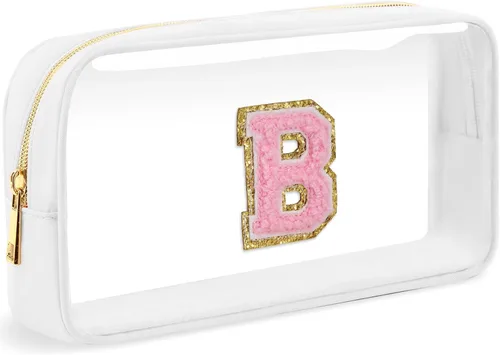 Vista 18 de Bolsa de Maquillaje Transparente Pequeña Bolsa de Cosméticos Bolsa de Viaje de Artículos de Aseo Bolsa Transparente con Cremallera Bolso Organizador