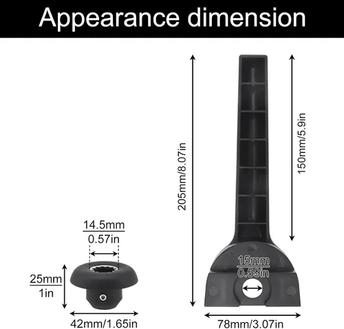 Vista 6 de Llave mezcladora con kit de herramientas de extracción de enchufe de accionamiento, pieza de repuesto compatible con Vitamix 5200 Serie 5000 Blender