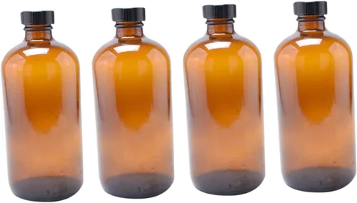 Vista 10 de 4pcs botellas de vidrio recargables botellas de vidrio redondas tapas de salsa picante cuentagotas para agua a granel