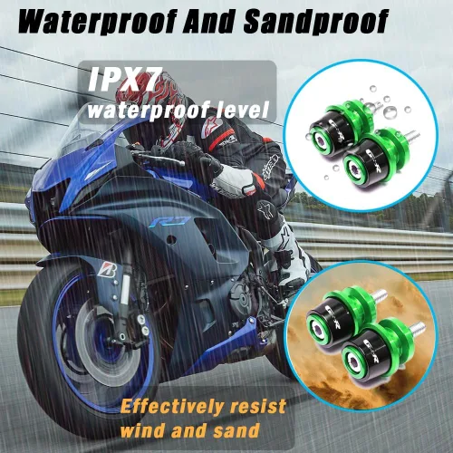 Vista 4 de Para GIXXER 250 SF 150 125 GIXXER 250SF 2018-2022 2023 Accesorios de motocicleta CNC Carretes basculantes Tornillos de soporte deslizante