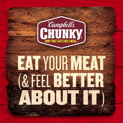 Vista 8 de Campbell's Chunky Healthy Request - Sopa de carne de res con verduras de campo, lata de 16.3 onzas, caja de 8