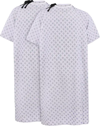 Vista 8 de Utopia Care Unisex Hospital Gowns, Patient Gowns with Back Tie for Men and Women, Comfortably Fits Sizes up to 2XL