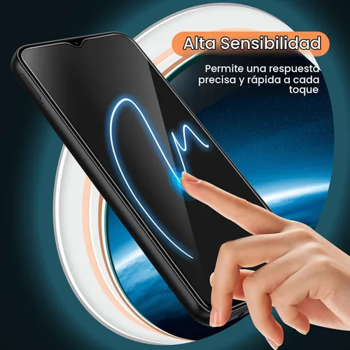 Vista 5 de JETech Protector de pantalla para Samsung Galaxy A13/A12, paquete de 3