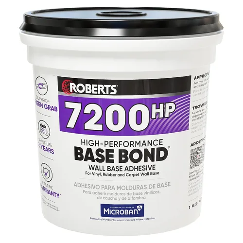 Vista 8 de Roberts Adhesivo de base de alto rendimiento para pared, 30 oz (30.0 fl oz)