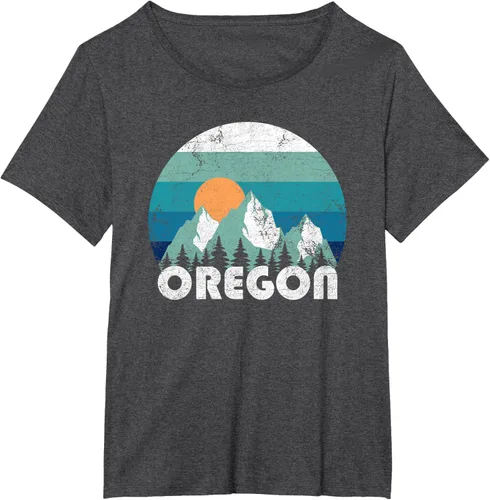 Vista 24 de Oregon State Retro Vintage Camiseta