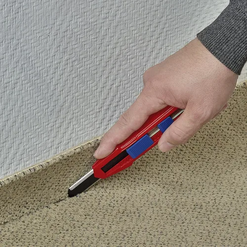 Vista 18 de KNIPEX Tools CutiX Cuchillo universal a presión, 6-1/2 pulgadas, rojo/azul