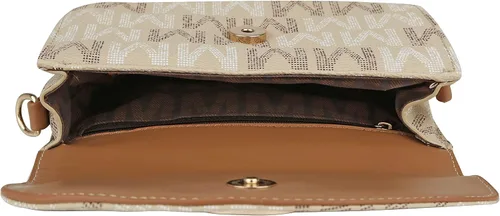 Vista 4 de Mia K Collection - Bolsos cruzados para mujer, bolso de piel sintética, elegante bolso de mensajero lateral de cuerpo medio cruzado
