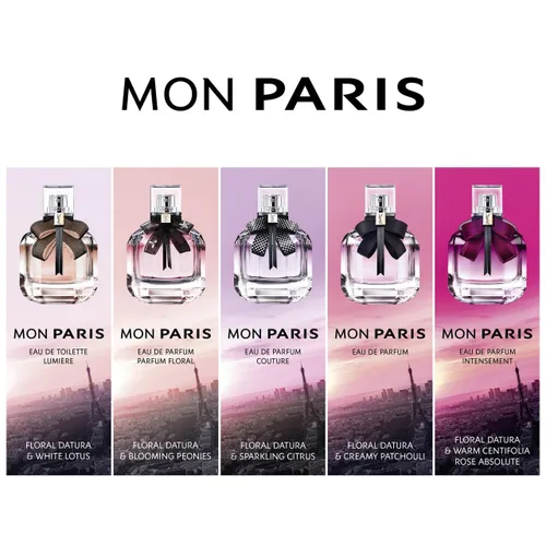 Vista 6 de Perfume Mon Paris de Yves Saint Laurent, espray, 3 onzas líquidas
