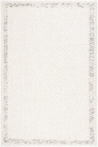 Vista 13 de SAFAVIEH Natura Collection Runner Rug - 2'3" x 8', Beige & Ivory, Handmade Wool, Ideal for Living Room, Hallway, Foyer, Bedroom (NAT713B-28)