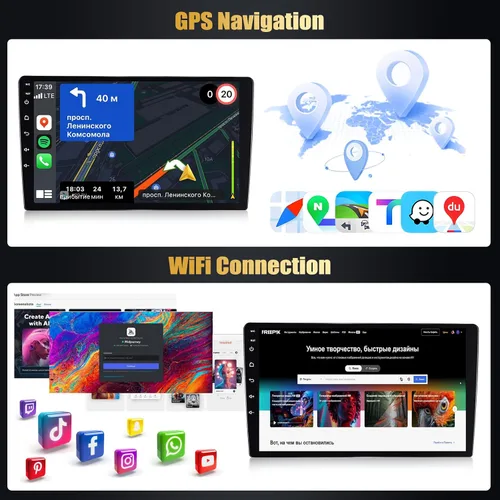 Vista 9 de 8 Core 6+128G para Hyundai Elantra 2016-2018 Android 15 Car Stereo