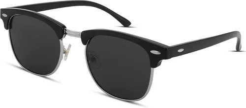 Vista 16 de Pro Acme Gafas de sol polarizadas semi sin montura con protección UV 400 para mujeres y hombres
