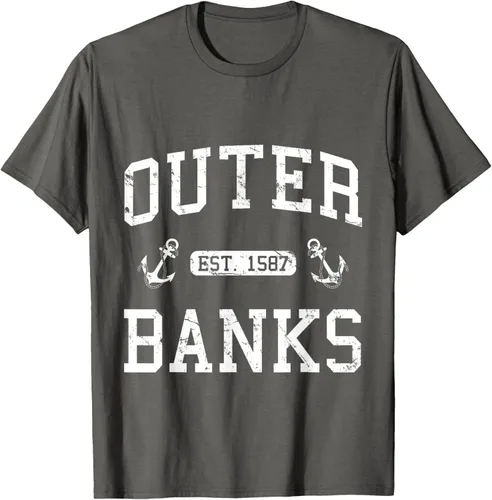 Vista 22 de Out-Banks NC North Carolina - Camiseta